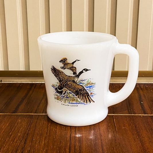FireKing Wildlife D-Handle Canada Goose Mug (W5)