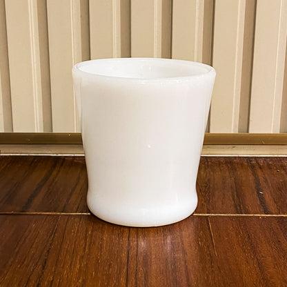 FireKing White D handle Mug, Made in USA 1960s (Wht-2）