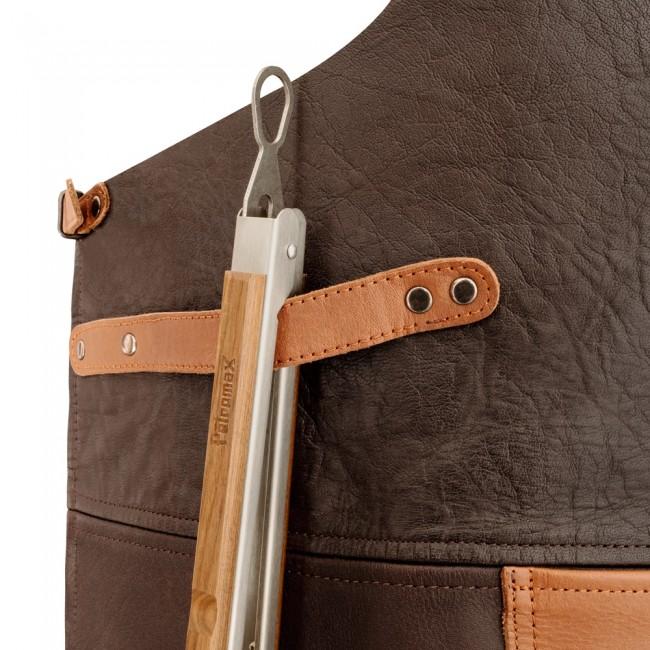 Buffalo Leather Apron with cross back straps - LAB Collector Hong Kong