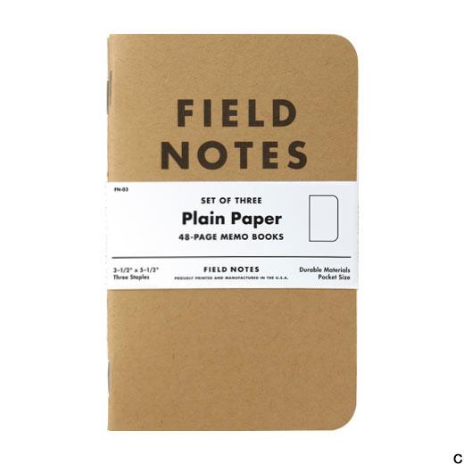 Field Notes Original Plain Paper - LAB Collector Hong Kong