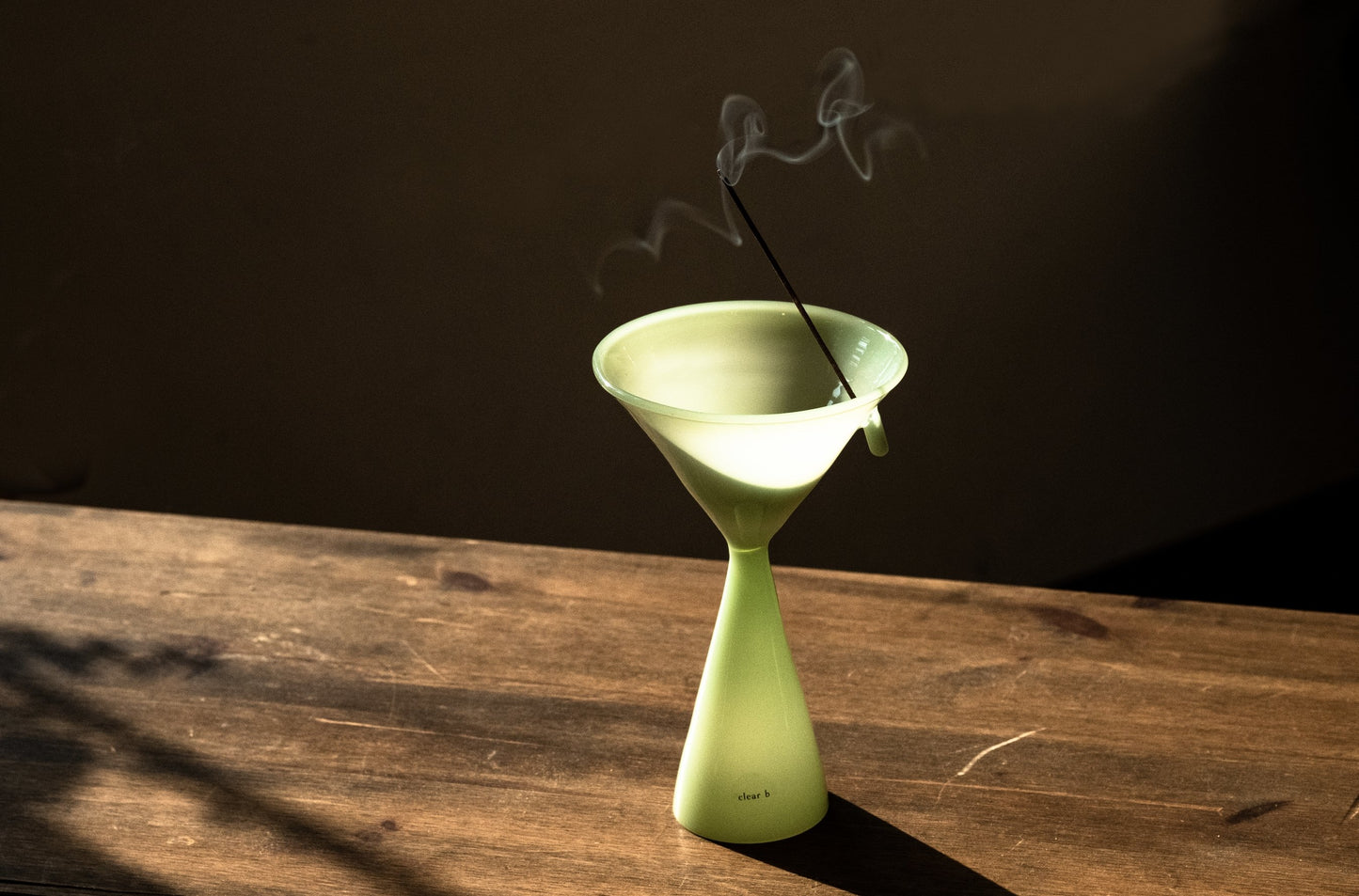 Glass Incense Burner - Jade - LAB Collector Hong Kong