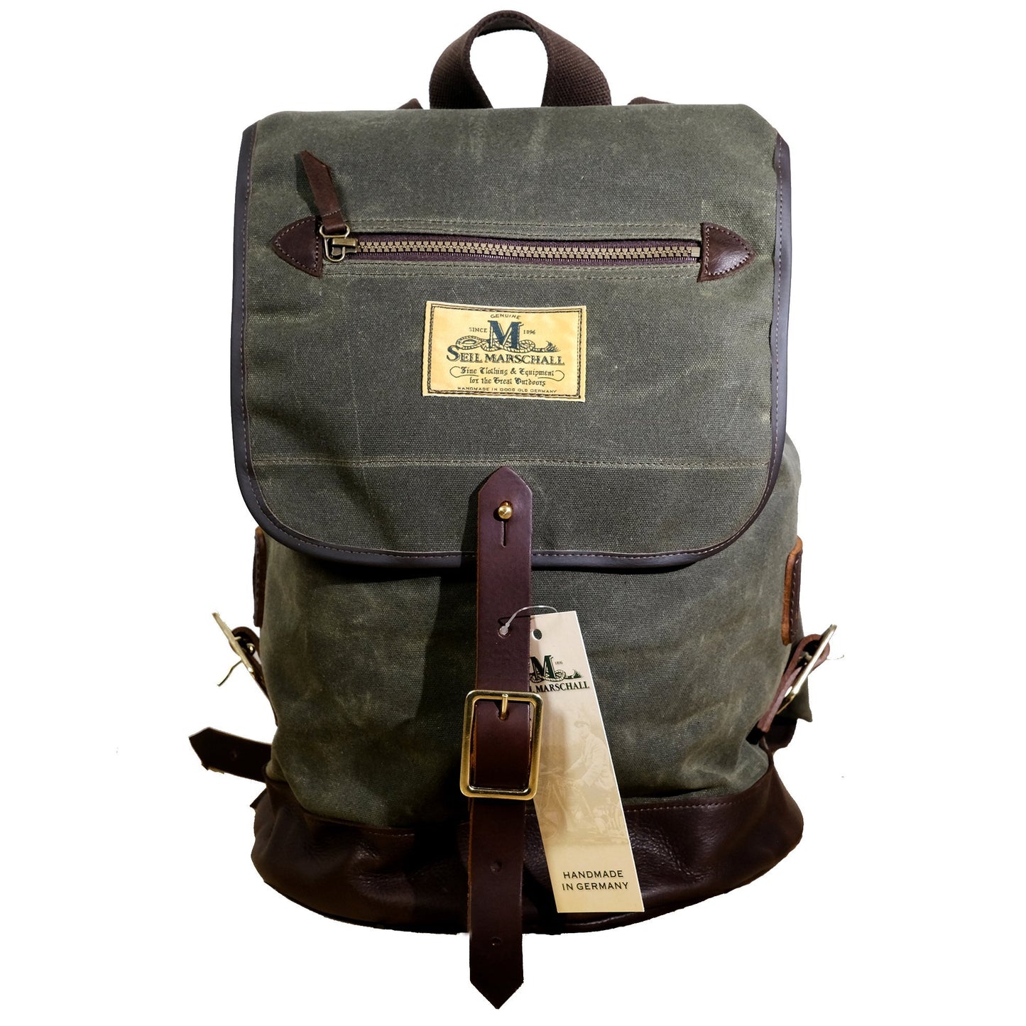 Half Dome Pack Waxed Olive - LAB Collector Hong Kong