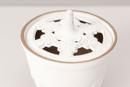 岩鑄 鑄鐵香爐-ゆき（白）IWACHU Cast Iron Incense Burner(White) - LAB Collector Hong Kong