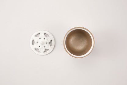 岩鑄 鑄鐵香爐-ゆき（白）IWACHU Cast Iron Incense Burner(White) - LAB Collector Hong Kong