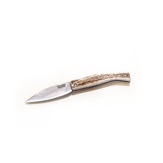 Pocket Knife BUSA No.0 (8 CM) Deer Horn Handle - LAB Collector Hong Kong