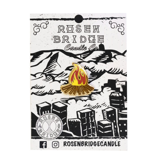 ROSEN BRIDGE Campfire Pin - LAB Collector Hong Kong