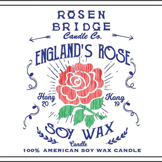 ROSEN BRIDGE Candle England's Rose - LAB Collector Hong Kong