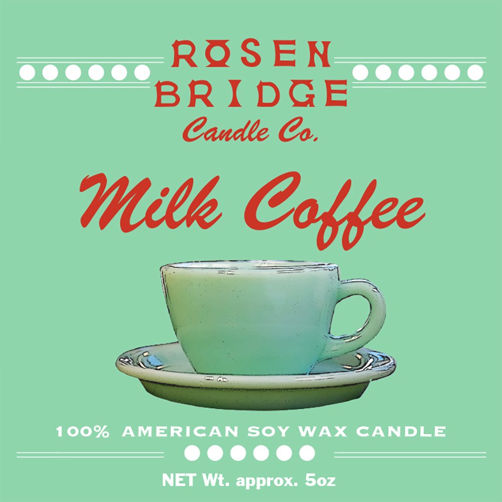 ROSEN BRIDGE Candle Milk Coffee - LAB Collector Hong Kong
