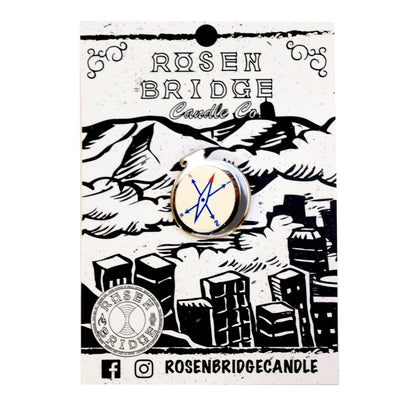 ROSEN BRIDGE Compass Pin - LAB Collector Hong Kong