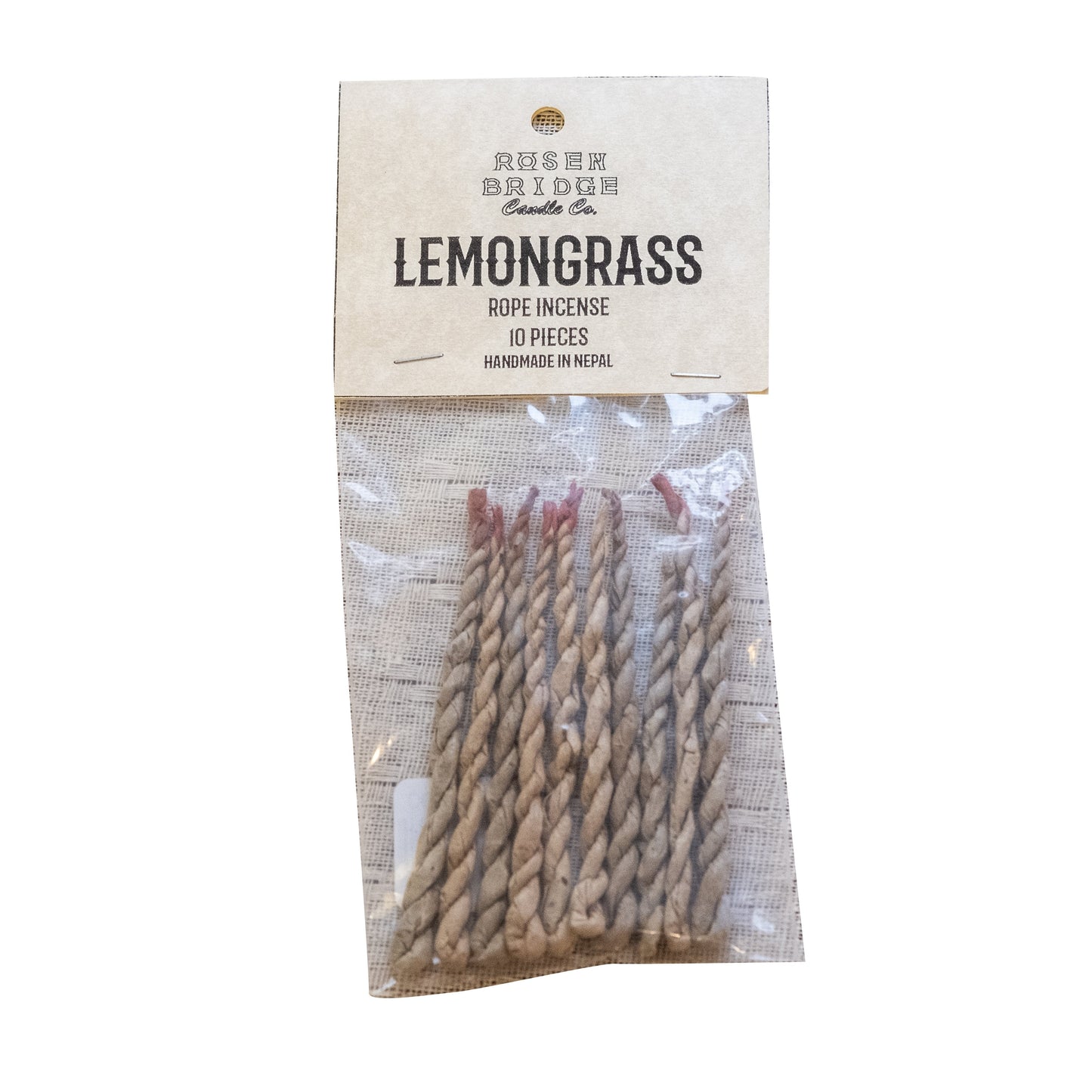 ROSEN BRIDGE Lemongrass Rope Incense(Pack of 10 incenses) - LAB Collector Hong Kong