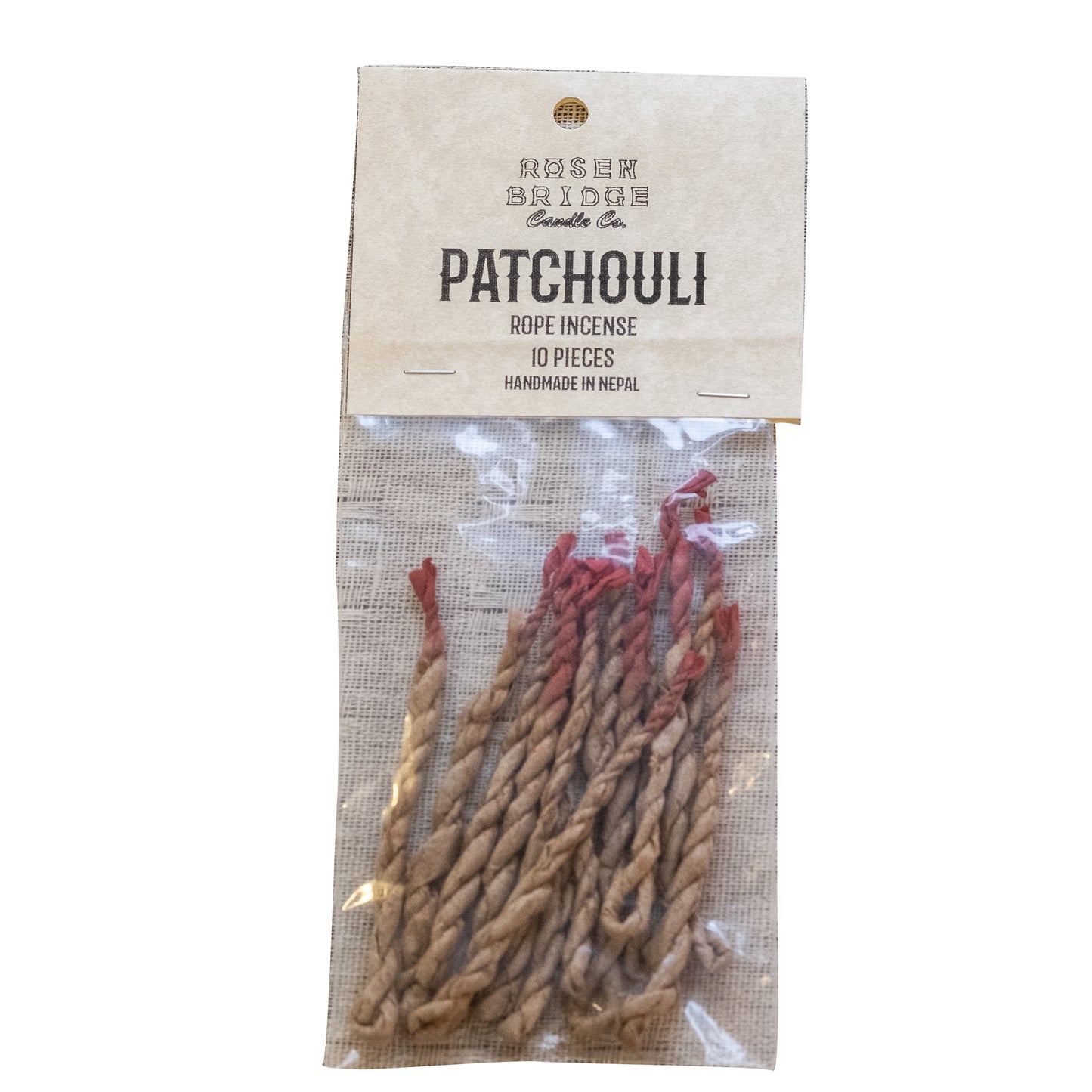 ROSEN BRIDGE Patchouli Rope Incense (Pack of 10 incenses) - LAB Collector Hong Kong