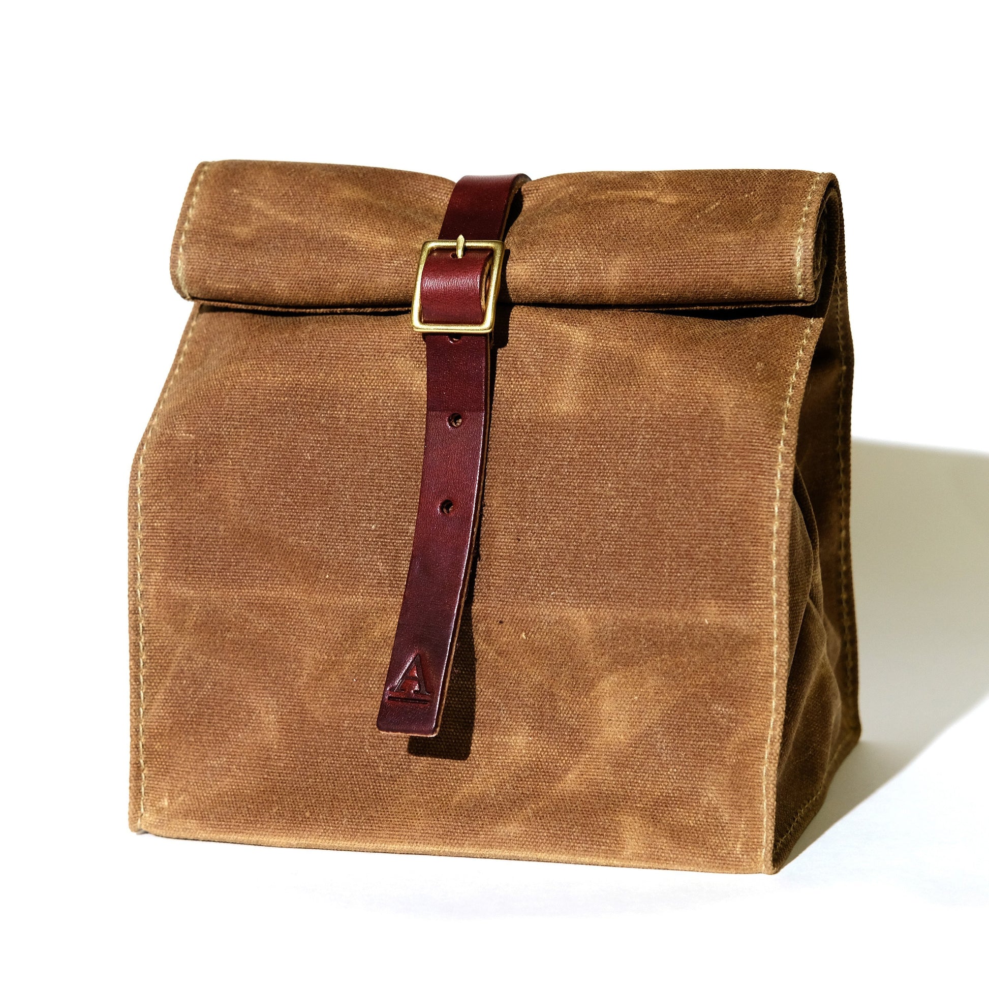 Waxed canvas Lunch Tote: Rust Cordovan - LAB Collector Hong Kong